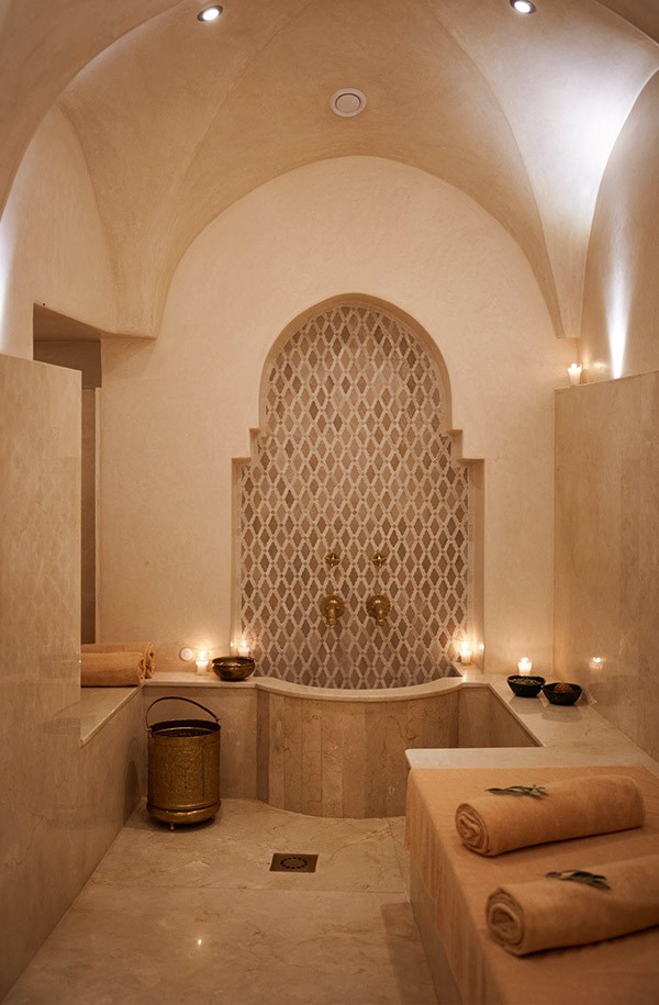 Interior of a Moroccan bath
